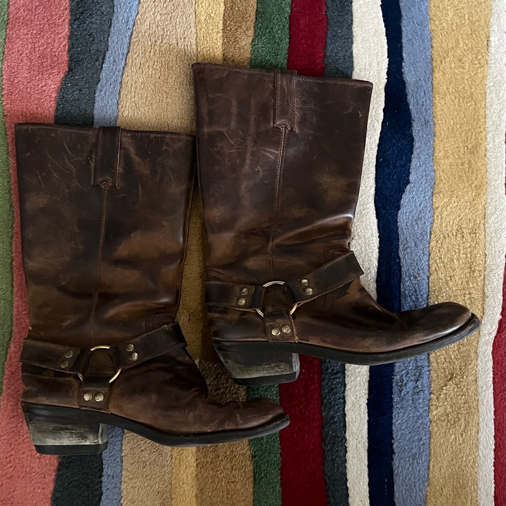 Frye Harness Boots